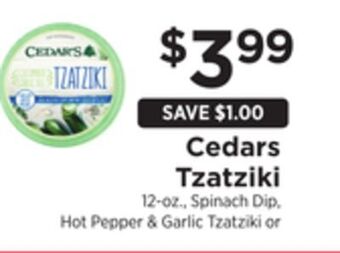 ShopRite Tzatziki offer