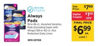 ShopRite Pads offer