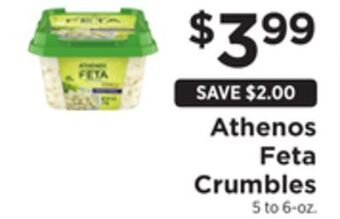 ShopRite Feta crumbles offer