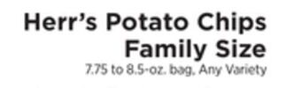 ShopRite Potato chips family size offer