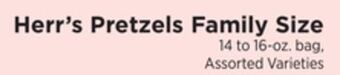ShopRite Pretzels family size offer