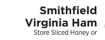 ShopRite Virginia ham offer
