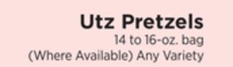 ShopRite Pretzels offer