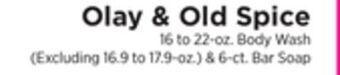 ShopRite Olay & old spice offer