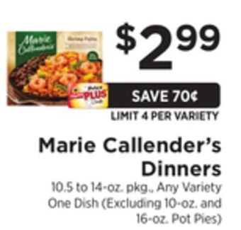 ShopRite Dinners offer