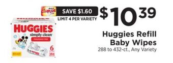 ShopRite Refill baby wipes offer