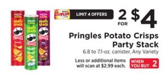ShopRite Potato crisps party stack offer