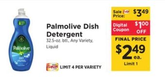 ShopRite Dish detergent offer