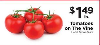 ShopRite Tomatoes on the vine offer
