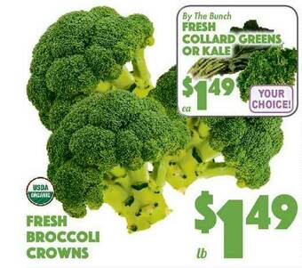 The Food Emporium Fresh Broccoli Crowns offer