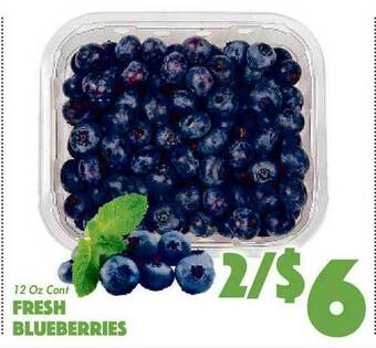 The Food Emporium Fresh Blueberries offer