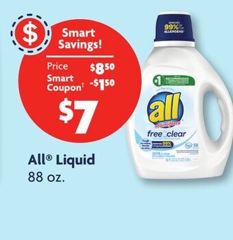 Family Dollar All® liquid offer