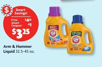 Family Dollar Arm & hammer liquid offer