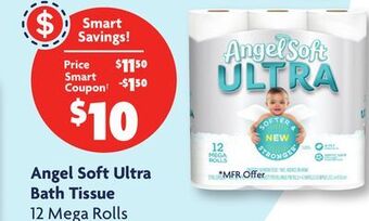 Family Dollar Angel soft ultra bath tissue offer
