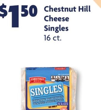 Family Dollar Chestnut hill cheese singles offer