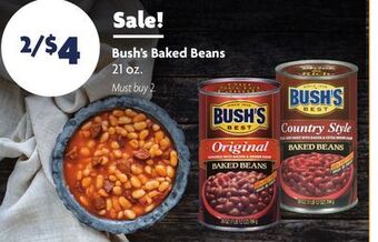 Family Dollar Bush's baked beans offer