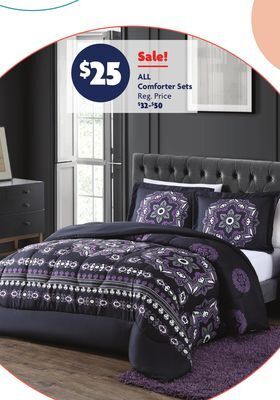 Family Dollar All comforter sets offer