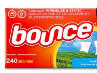 Target Bounce 240-ct. dryer sheets offer