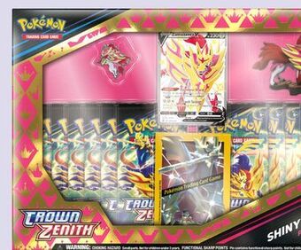 Target Pokémon crown zenith figure box offer