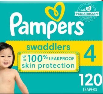 Target Pampers swaddlers 120-ct. enormous-pack diapers offer