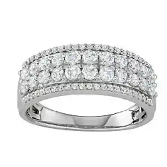 Kohl's Simply vera vera wang 14k white gold 1 carat t.w. diamond engagement ring offer