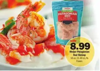 Meijer Meijer Patagonian Red Shrimp 16 oz offer