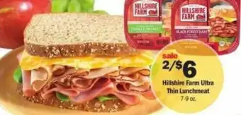 Meijer Hillshire Farm Ultra Thin Lunchmeat 7-9 oz offer