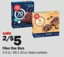 Meijer Fiber One Bars offer