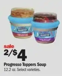 Meijer Progresso Toppers Soup 12.2 Oz offer