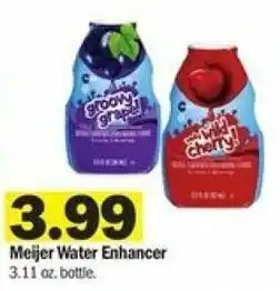 Meijer Meijer Water Enhancer 3.11 oz offer