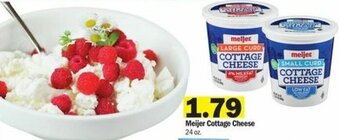 Meijer Meijer Cottage Cheese 24 oz offer