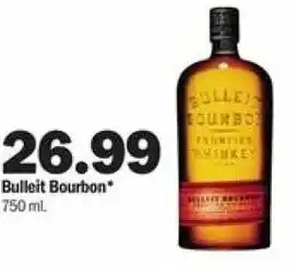 Meijer Bulleit Bourbon 750ml offer