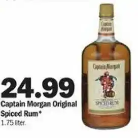 Meijer Captain Morgan Original Spiced Rum 1.75 Liter offer