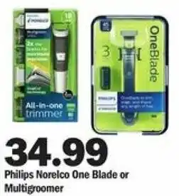 Meijer Philips Norelco One Blade Or Multigroomer offer