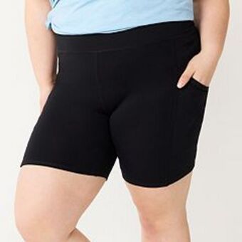 Kohl's Juniors' plus size so® sporty pocket bike shorts offer