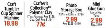 Hobby Lobby Craft Tumbler Cup Spinner Machine offer