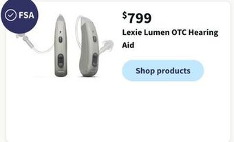 Walgreens Lexie lumen otc hearing aid offer
