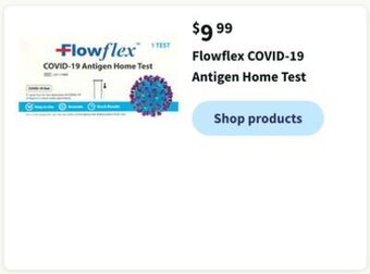 Walgreens Flowflex covid-19 antigen home test offer