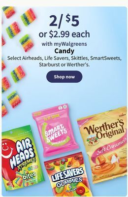 Walgreens Candy offer