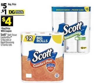 Dollar General Scott® offer