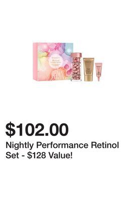 Belk Nightly performance retinol set - $128 value! offer