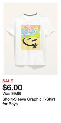 Old Navy Short-sleeve graphic t-shirt for boys offer