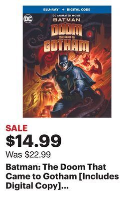 Best Buy Batman: the doom that came to gotham [includes digital copy] [blu-ray] [2023] offer