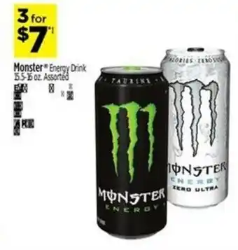 Dollar General Monster Energy Drink 15.5-16 oz offer