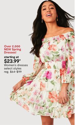 JC Penney Women's dresses offer