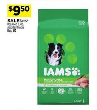 Dollar General Iams Dog Food 3.3 lb. offer