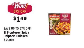 Grocery Outlet Spicy chipotle chicken offer