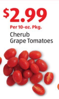 Aldi Cherub grape tomatoes offer