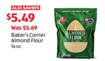 Aldi Baker's corner almond flour offer