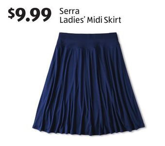 Aldi Serra ladies' midi skirt offer